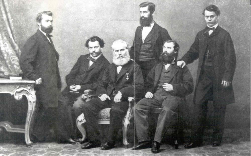 Michael Thonet e i suoi cinque figli